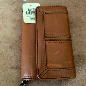 Brand New Leather Fossil Wallet